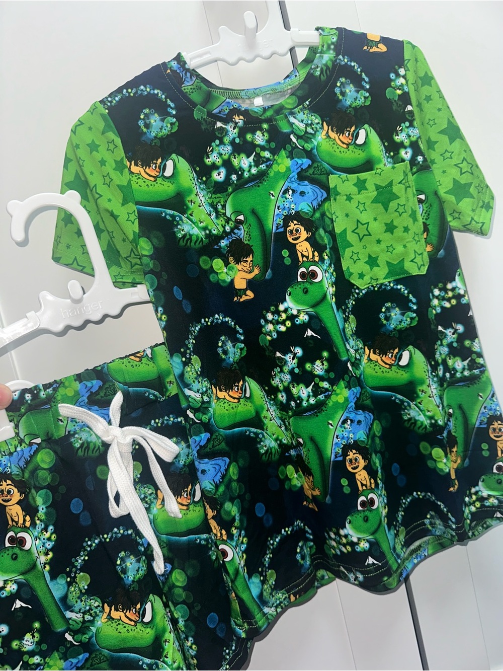 BAMBOO Good Dino exclusive design daywear Short Sleeve Top & Shorts
